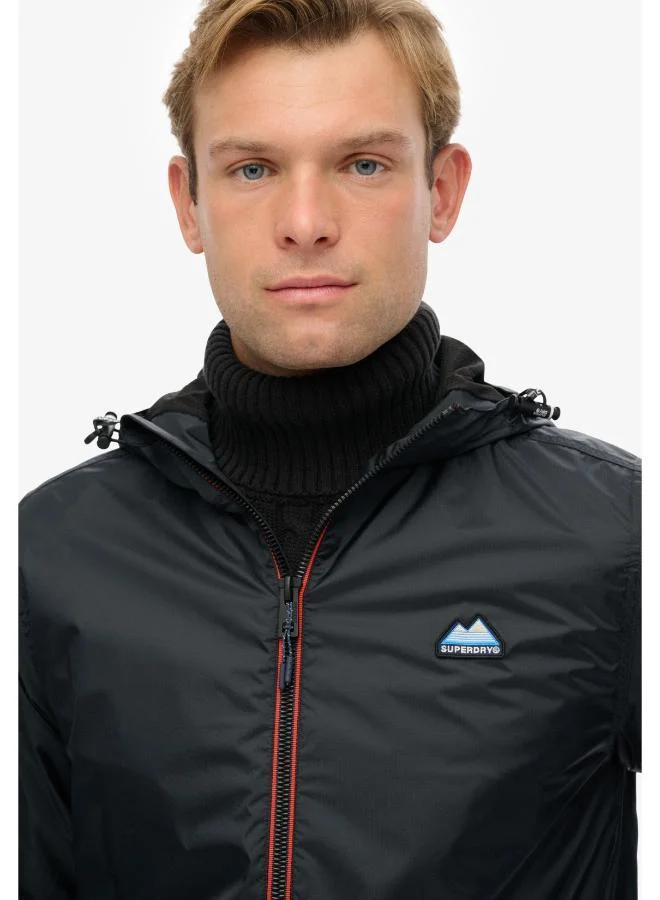 سوبر دراي جاكيت واقٍ من الرياح بتصميم أساسي بثلاث طبقات