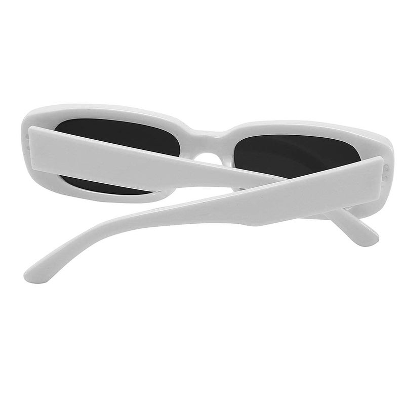 DLALA Retro Fashion Rectangle MC STAND Glasses for Men for Women Trendy Sunglasses UV 400 Protection Square Frame - Eyewear - Image 5