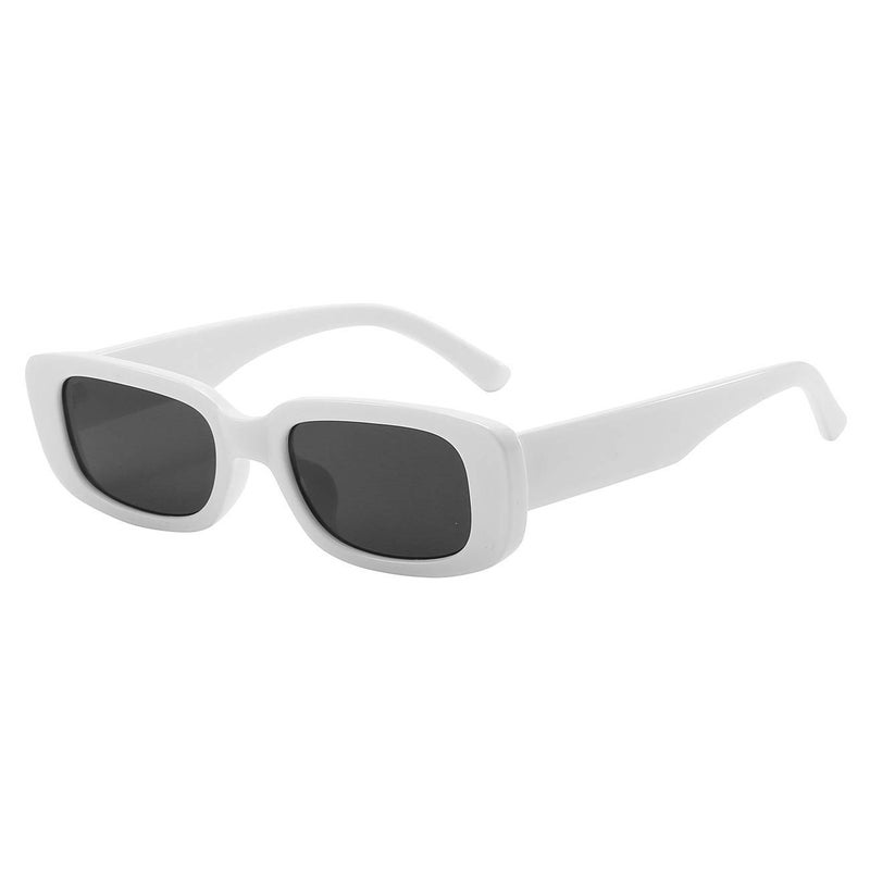 DLALA Retro Fashion Rectangle MC STAND Glasses for Men for Women Trendy Sunglasses UV 400 Protection Square Frame - Eyewear - Image 1