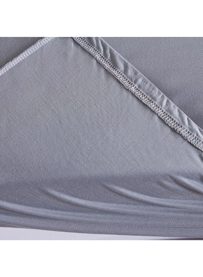 Home Box Ferum Micro Jersey King Fitted Sheet 200 x 30 x 180 cm