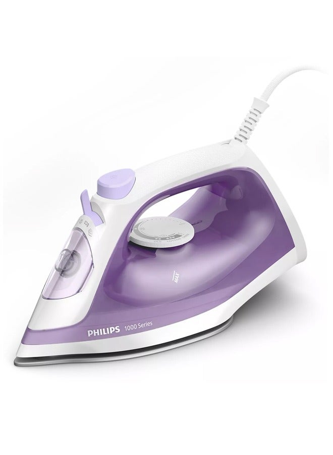 Philips 1000 Series Steam Iron 250 ml 1800 W DST1020/36 Purple - Image 1