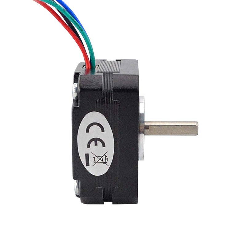 STEPPERONLINE 5 PCS Nema 17 Stepper Motor Bipolar 1.8deg 16Ncm (22.6oz.in) 1A 42x42x20mm 4 Wires for Exturder 3D Printer CNC DIY - Image 3
