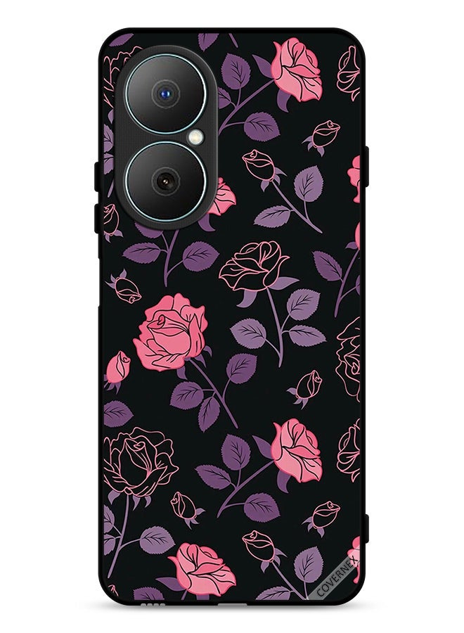 Covernex Huawei Nova Y73 Protective Case Cover Pastel Goth Roses
