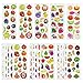 DaiUni 24 Sheets350 Fruit 3D Puffy Stickers for Toddlers Kids Bulk Preschool Sticker Sheets for Reward Craft Scrapbooking - Image 3