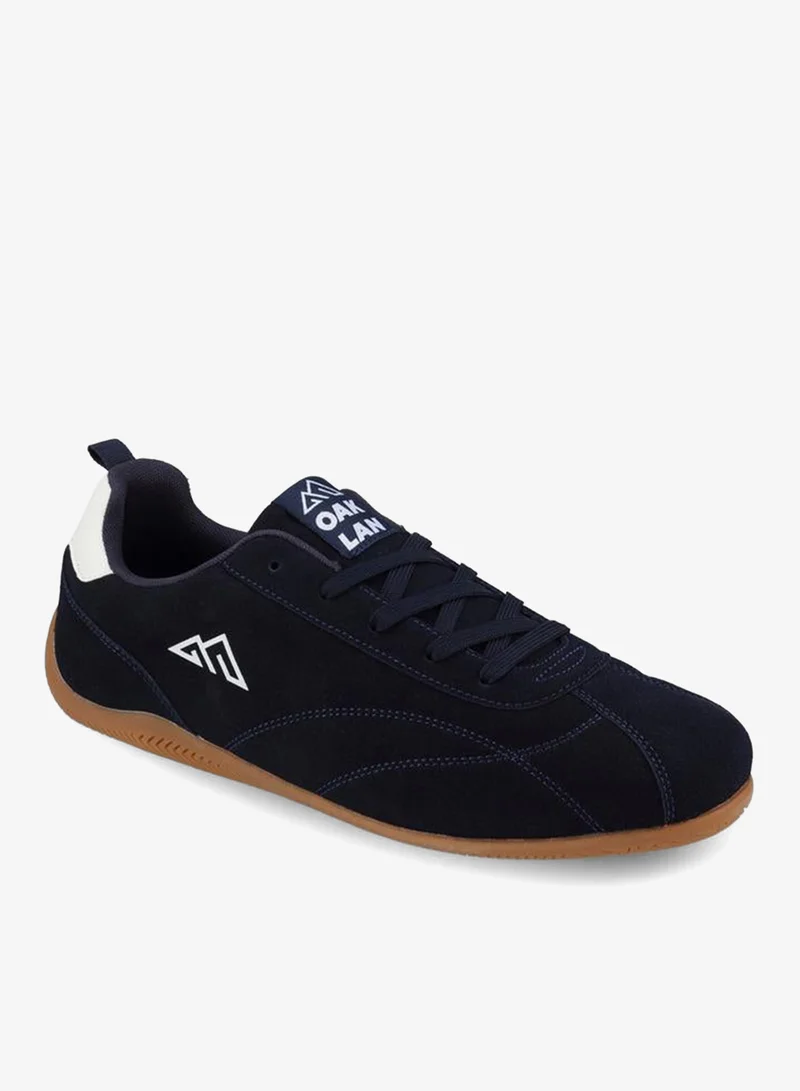 Oaklan By Shoexpress Suede Lace-Up Sports Shoes