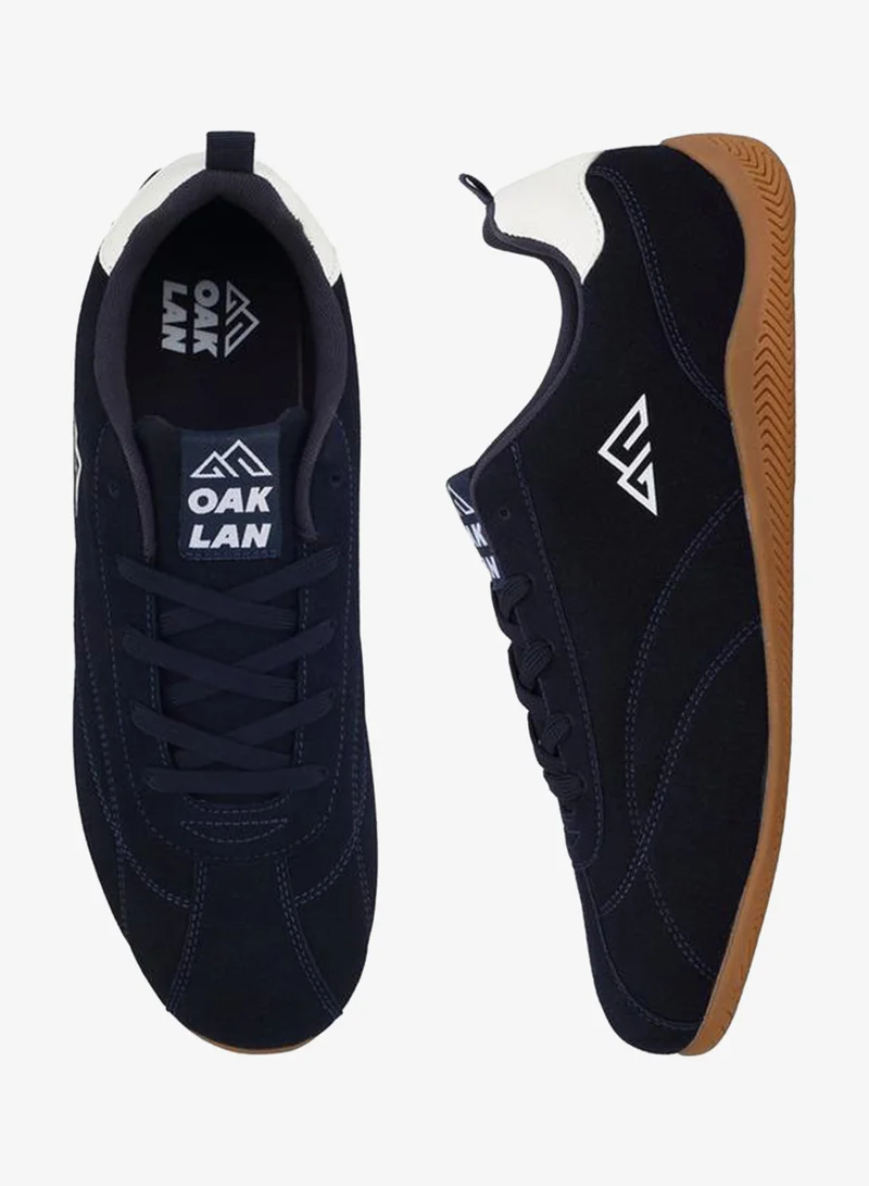 Oaklan By Shoexpress Suede Lace-Up Sports Shoes