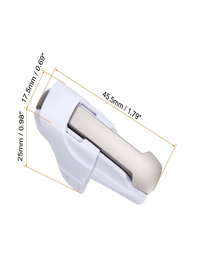 MECCANIXITY Gaming Trigger Mobile Game Controller 1 Pair Fire Keys Alloy White for 4.7-6.5 Inch Cell Phone - Image 2