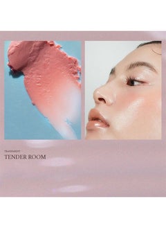 HINCE hince True Dimension Radiance Balm 10g (TENDER ROOM) - Natural Shimmer Glow Face Highlighter, Transparent Color Tones, Brighten Skin Tone, Slim Fitting Texture, Blush, Eye Shadow Multi Makeup Stick  - Image 4