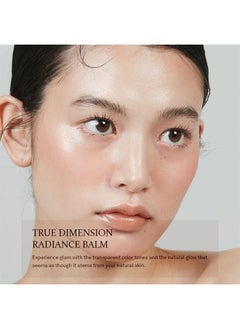 HINCE hince True Dimension Radiance Balm 10g (TENDER ROOM) - Natural Shimmer Glow Face Highlighter, Transparent Color Tones, Brighten Skin Tone, Slim Fitting Texture, Blush, Eye Shadow Multi Makeup Stick  - Image 2