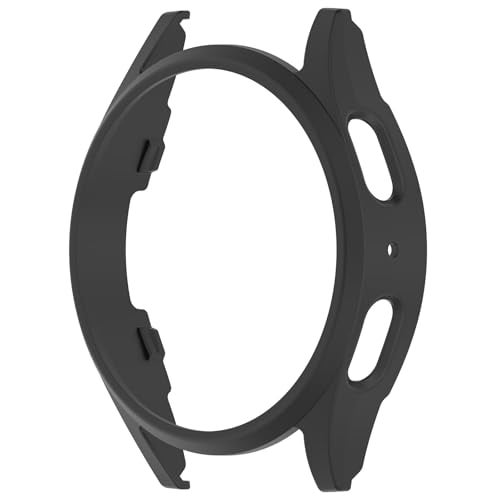 Disscool Case Cover Compatible with Samsung Galaxy Watch 7 44mm Smartwatch Anti Drop PC Replacement Protective Cases Smart Watch Accessories(Black) - Image 5