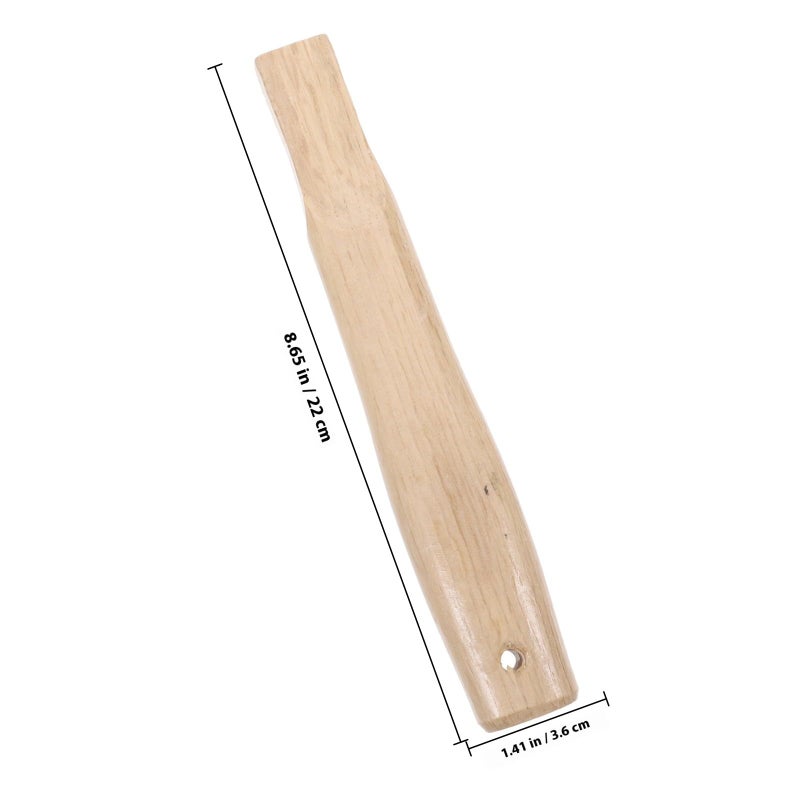 22cm Hardwood Sledge Hammer Replacement Handle for Heavy Duty Home Improvement Tools - Image 3