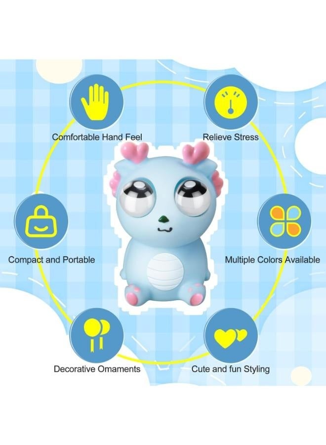 لعبة إسفنجية لتخفيف الضغط على شكل مقلة العين الكبيرة الحجم: 8 سم - Image 3