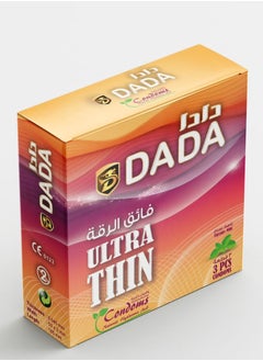 Dada Dada Condoms Plain/Ultra Thin/Plain 3's  - Image 4