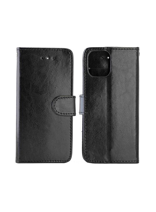 S-TOP Case For iPhone 12 Pro Max Crazy Horse Texture Leather Horizontal Flip Protective Case with Holder & Card Slots & Wallet & Photo Frame - Image 2