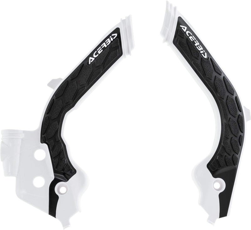 X-Grip Frame Guard (WHITE/BLACK) For 19-22 HUSQVARNA FC450HQ