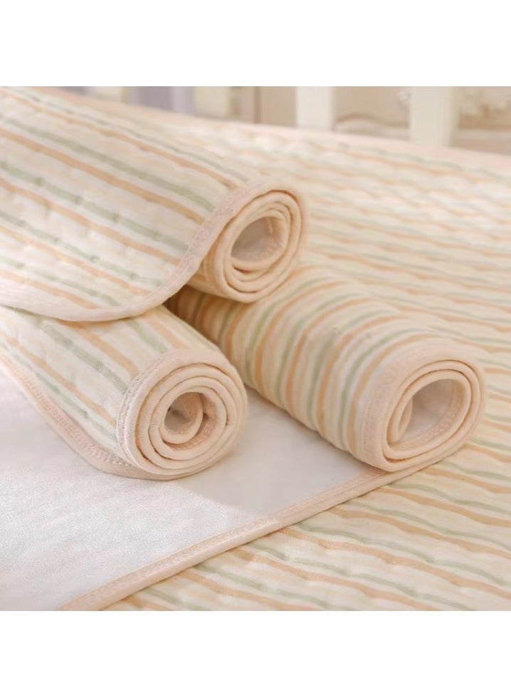 مجموعة من 20 قطعة قماش تنظيف ميكروفايبر للسيارة والمطبخ، متعددة الألوان 30x30 سم وحامي مرتبة مائي ناعم وقابل للتنفس يحمي من السوائل، عث الغبار، البكتيريا، الانسكابات والبقع قابل للغسل في الغسالة 100x120 سم للبالغين والأطفال والحيوانات الأليفة - Image 3