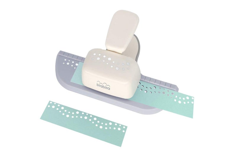 BiraBira Bira Craft Continuous Border Paper Craft Punch for Scrapbooking Cards Arts (Dot Wave) - Image 5