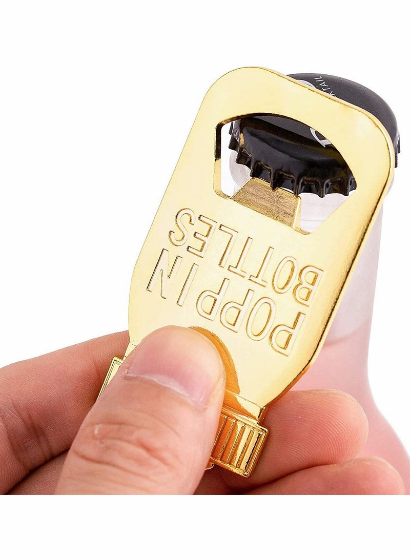 Excefore 12 قطعة فتاح زجاجات هدية حفلة استقبال المولود للضيوف، مستلزمات تزيين الحفلات  - Image 4