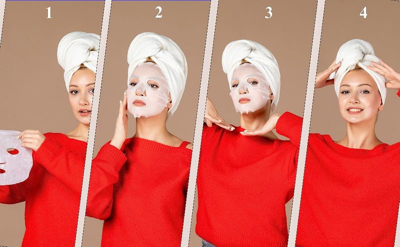 Bioway FEMISTA DisposableReusable NonWoven Skin Care Facial Tissue PaperPremium Face Mask Napkin for Makeup Face Cleansing For Moisturizing Brighten Whiten Tighten Face to apply Liquids 50 - Image 2