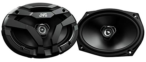 JVC CS-DF6920 DRVN Series 6x9 inch 2-Way 400 Watt Car Speakers (Coaxial) - Set of 2 (Black) with Powerful Sound and Tough Looking Design - Image 1