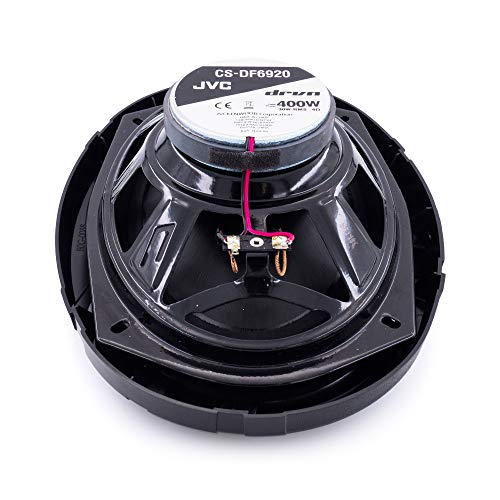 JVC CS-DF6920 DRVN Series 6x9 inch 2-Way 400 Watt Car Speakers (Coaxial) - Set of 2 (Black) with Powerful Sound and Tough Looking Design - Image 5