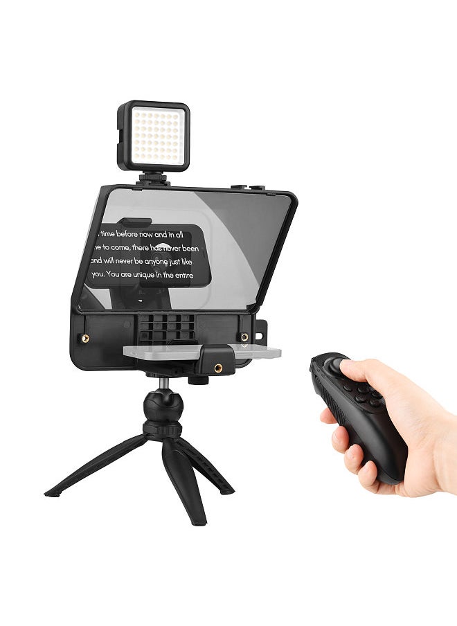ANDOER - Andoer A10 Portable Smartphone DSLR Camera Teleprompter Prompter Kit - Image 1