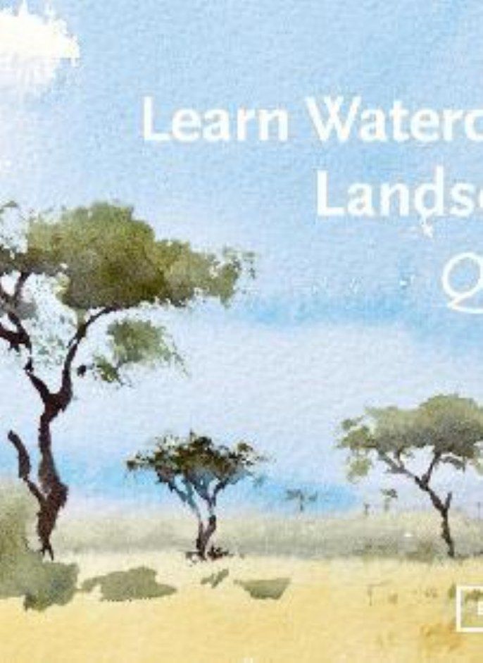Learn Watercolour Landscapes Quickly 
