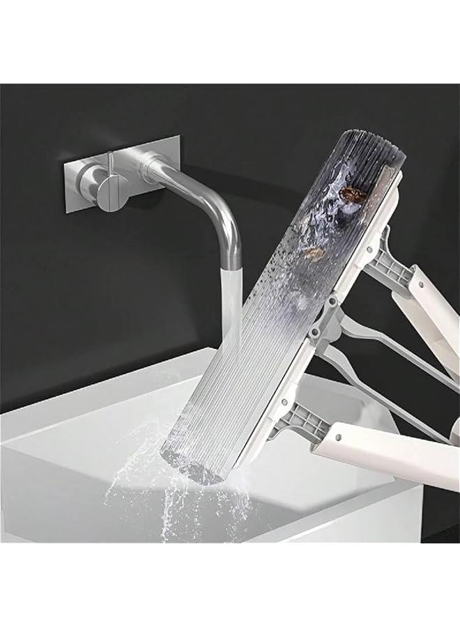 MIXDE Microfiber Mops for Hardwood Floors, Glass, Flat Mop, Mops for Floor Cleaning, Floor Mop with Adjustable Stainless Steel Handle, Microfiber Mop for Dry and Wet Cleaning - Image 5