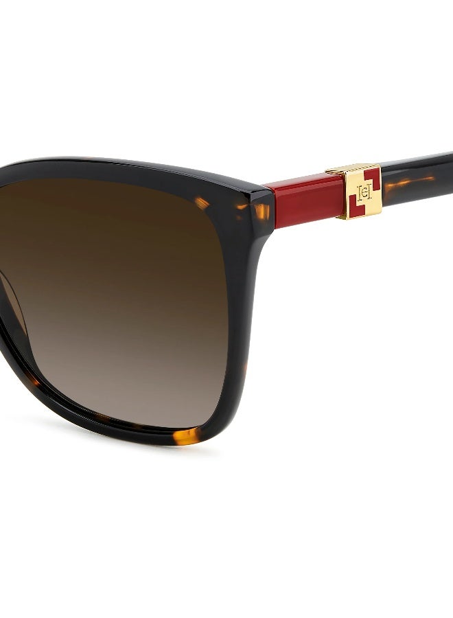 CAROLINA HERRERA CH 0273/S 086 Women's Full Rim Cat Eye Sunglasses - Image 4