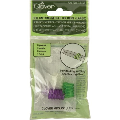 Clover Coil Knitting Needle Holder Large, Other, Multicoloured - Image 1