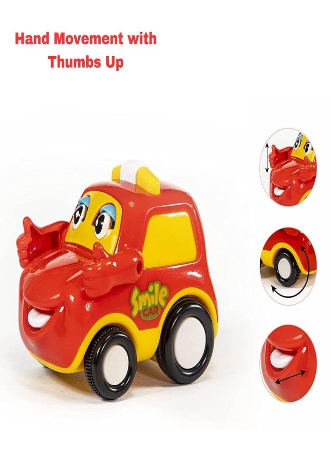 ARSDEWY Friction Powered Mini Car with Dancing Drummer Action Figure - Push & Go Toy for Toddlers 2+ Years (Multicolor) - Image 2