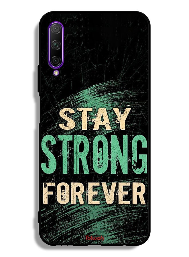 Tolwak Honor 9X Pro Protective Case Cover Stay Strong Forever - Image 2
