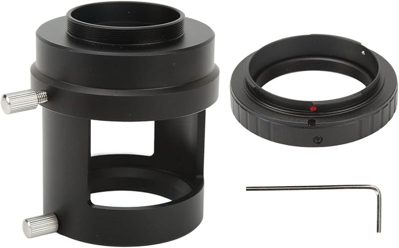 Aluminum Alloy Camera Extension Tube M42 Thread T2 Adapter Adjustable Eyepiece - Image 2