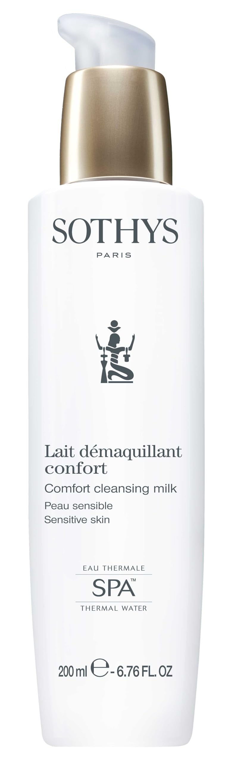 SOTHYS Comfort Cleansing Milk  Gentle Face Cleanser  Daily Makeup Remover for Sensitive Skin