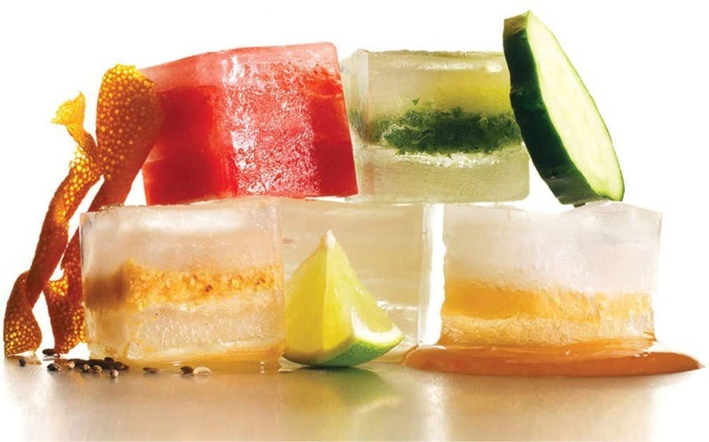 Topinon 2 Pcs 15 Cavities Silicone Ice Tray for Whiskey and Cocktail (Black - 15 Cavity) - Image 3