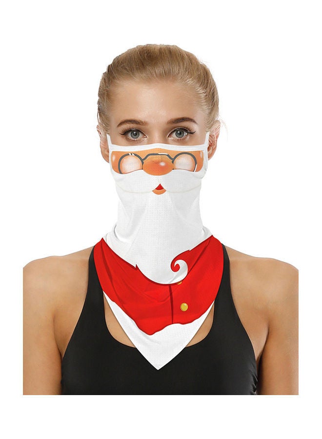 NIBEMINENT Santa Printed Neck Scarf 0.037kg - Image 3