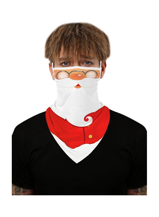 NIBEMINENT Santa Printed Neck Scarf 0.037kg - Image 2