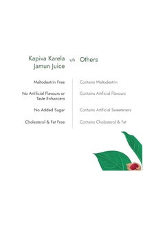 Kapiva Jamun Juice 2L Controls Blood Sugar Levels Lowers Bad Cholesterol Diabetic Care Super Saver Pack Of 2  - Image 4
