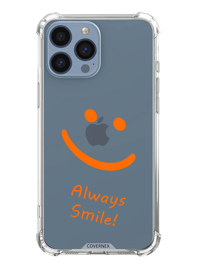 Covernex Shockproof Protective Case Cover For Apple iPhone 13 Pro Max Always Smile - Image 1