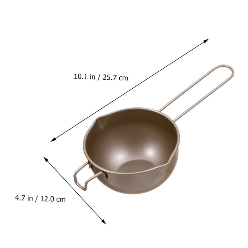 Carbon Steel Melting Bowl with Handle for Chocolate Butter Double Boiler Cooking - Image 3
