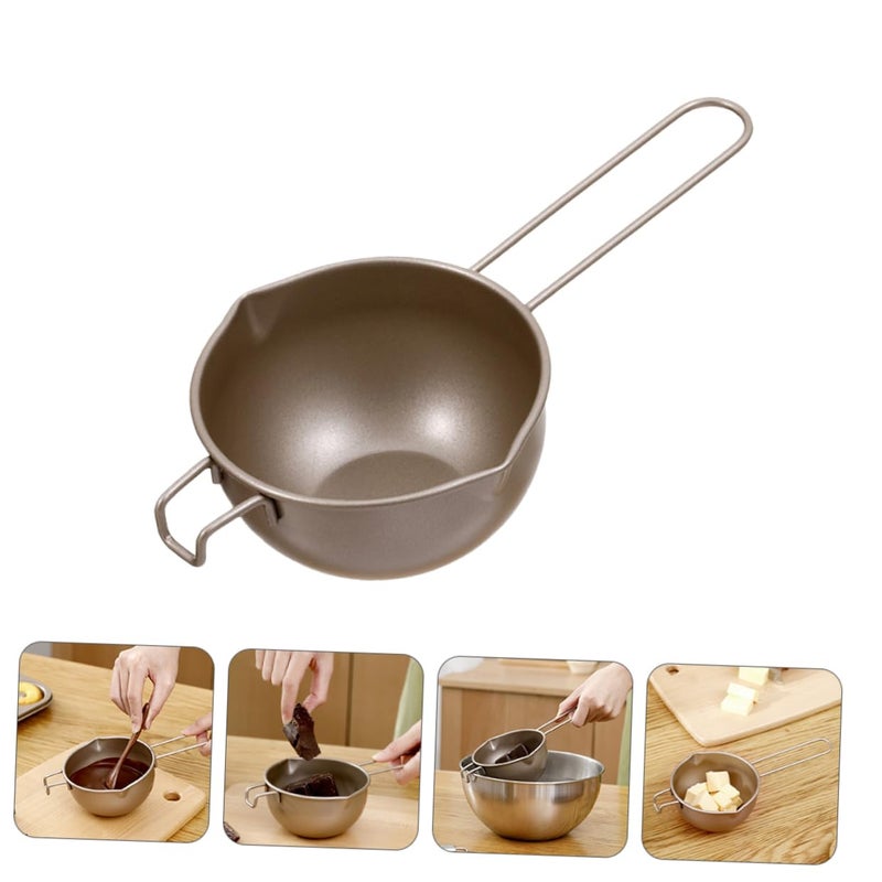 Carbon Steel Melting Bowl with Handle for Chocolate Butter Double Boiler Cooking - Image 4