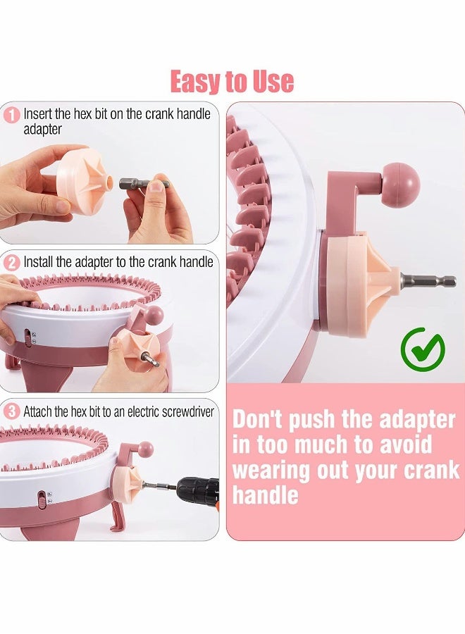 Automatic Knitting Machine Adapter for Drill Use Efficient Knitting Solution - Image 5