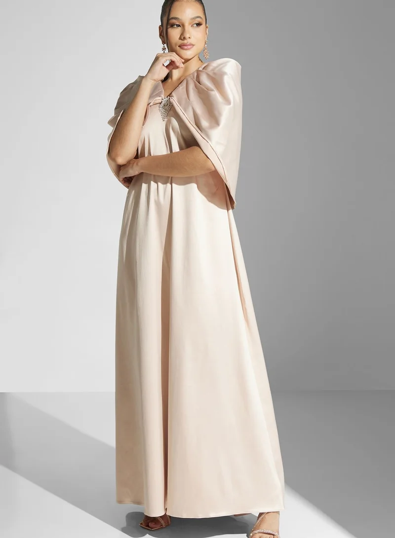Namshi x Embellished Detail Gown