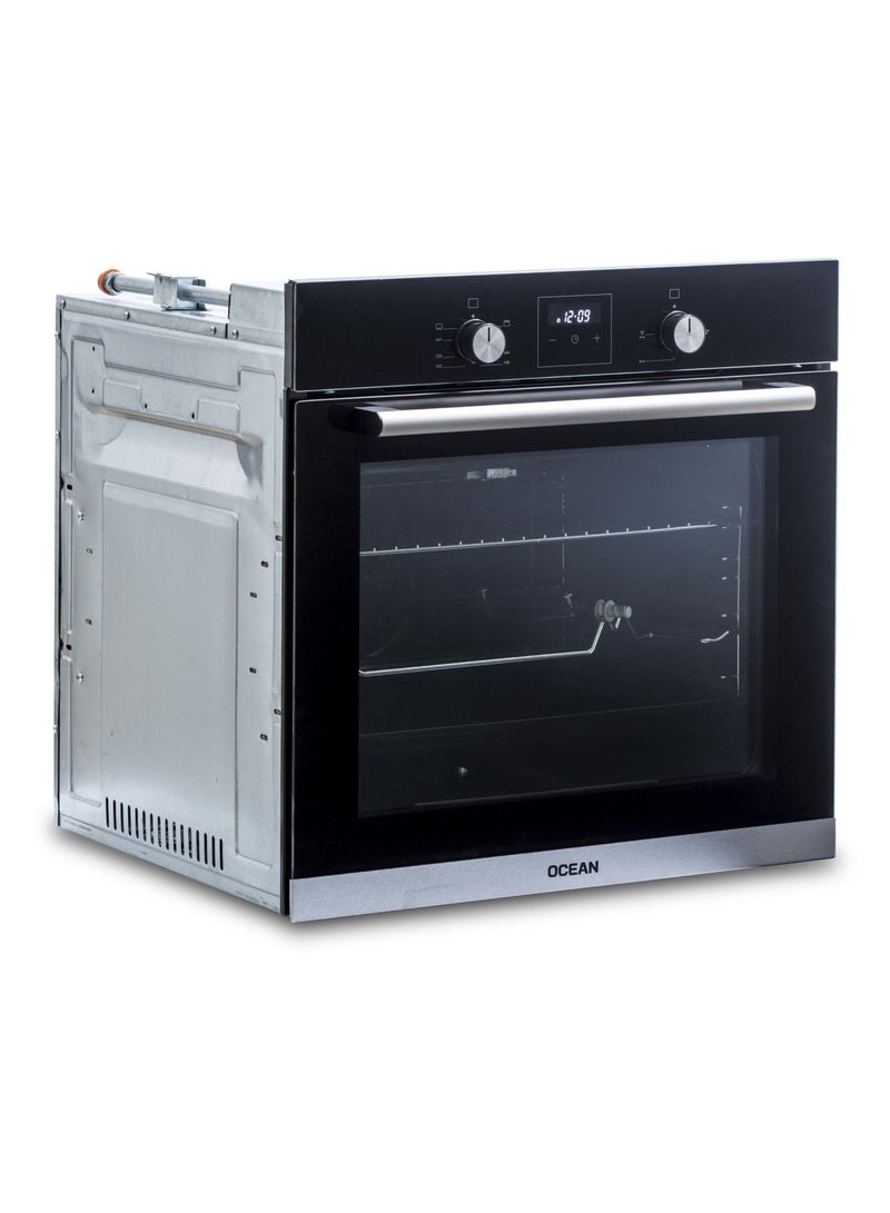 أوشن فرن غاز بلت ان اوشن بشواية، 60 سم، 54 لتر، اسود - OGVOF 64 NR C TC SV  - Image 3