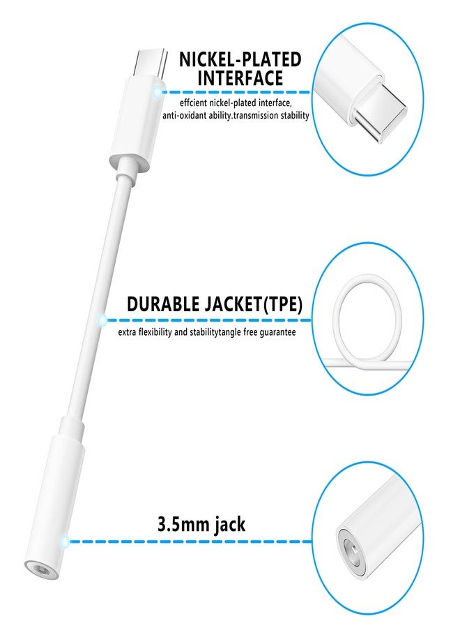 Belcompany [معتمد من MFi] محول سماعات رأس مزدوج لجهاز iPhone 17، محول USB Type C إلى مقبس سماعة رأس 3.5 مم أنثوي، متوافق مع Apple iPhone 17/17Air/17Pro/16/16Pro/Pro/15/15 Pro/15 Pro Max - Image 2