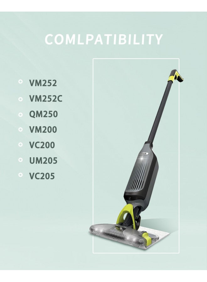 VHBW VHBW Replacement for Shark Vacmop Charger - 13.3V Versatile Dual Connector Compatible with Shark VM252 VM251 VM252C QM250 VM200 VM200C VC200 UM205 VC205 Hard Floor Vacuum Mop - Image 2