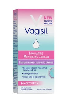 Vagisil Vagisil Prohydrate Internal Vaginal Moisturizer, Gel & Lubricant for Women, Gynecologist Tested, 8 Count Pack of 1 