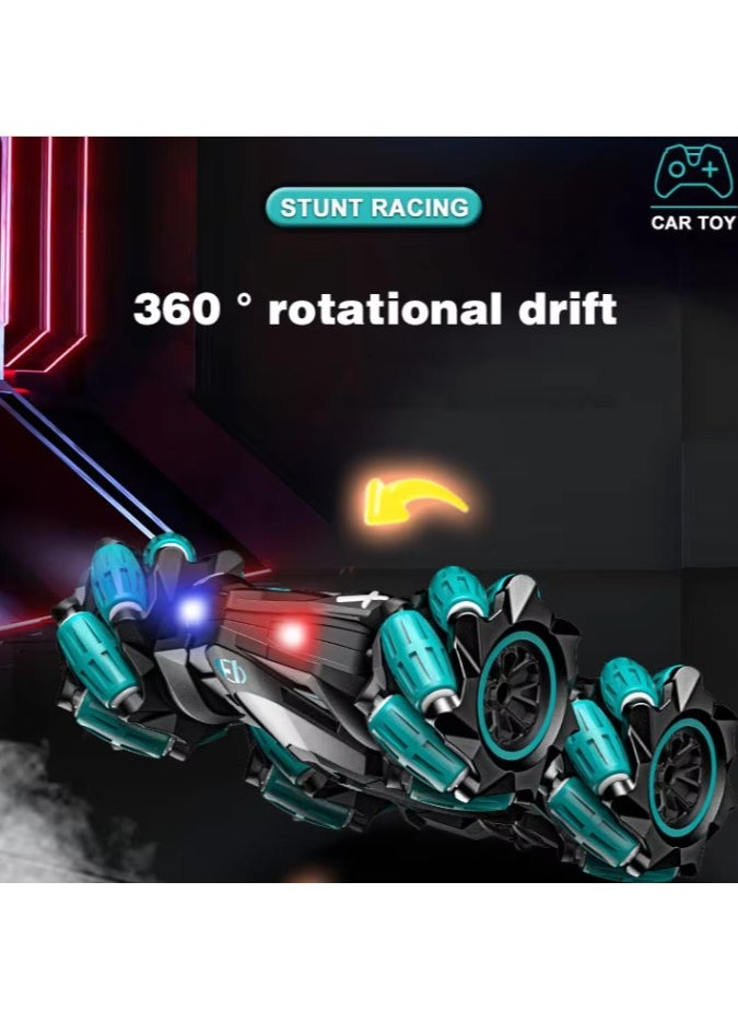 RC Stunt Car Rechargeable RC Crawler 360° Rotation Best Remote Control Drift Car Spray RC Toy Car  - Image 2