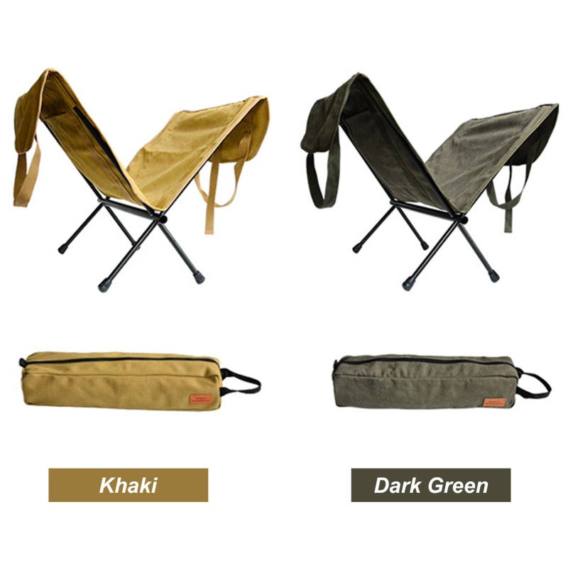 sundick Firewood Storage Bag: Khaki High Intensity Canvas, Wear-resistant Scratch-resistant Stain-resistant - Foldable Aluminum Alloy Bracket, Reinforced Metal Handle, Large Capacity Fireplace Log Holder for - Image 4