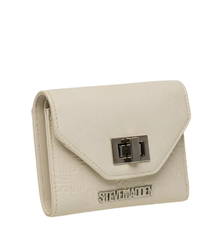 Steve Madden Steve madden btab-4 beige wallet women's wallets